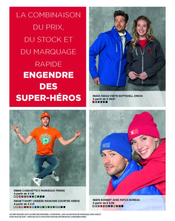 Page cadeaux de fin d'année